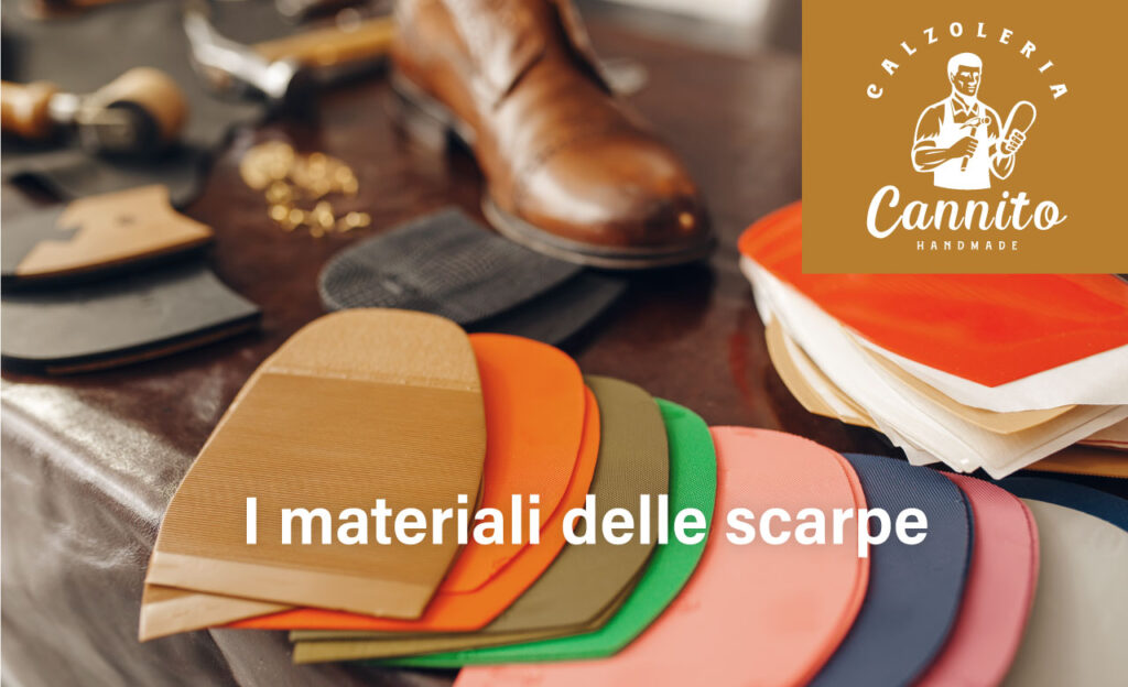 I materiali delle scarpe